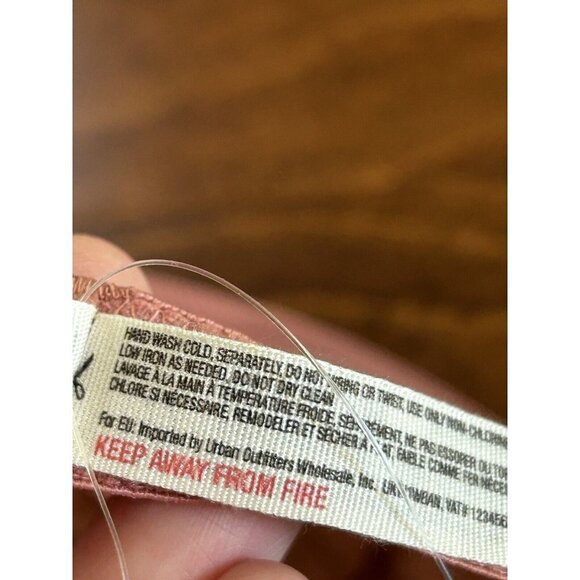 Free People Intimately Bra Copper Lace Sheer Wired NWT Size 32A - Picture 6 of 7